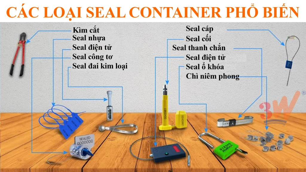 Các loại seal phổ biến