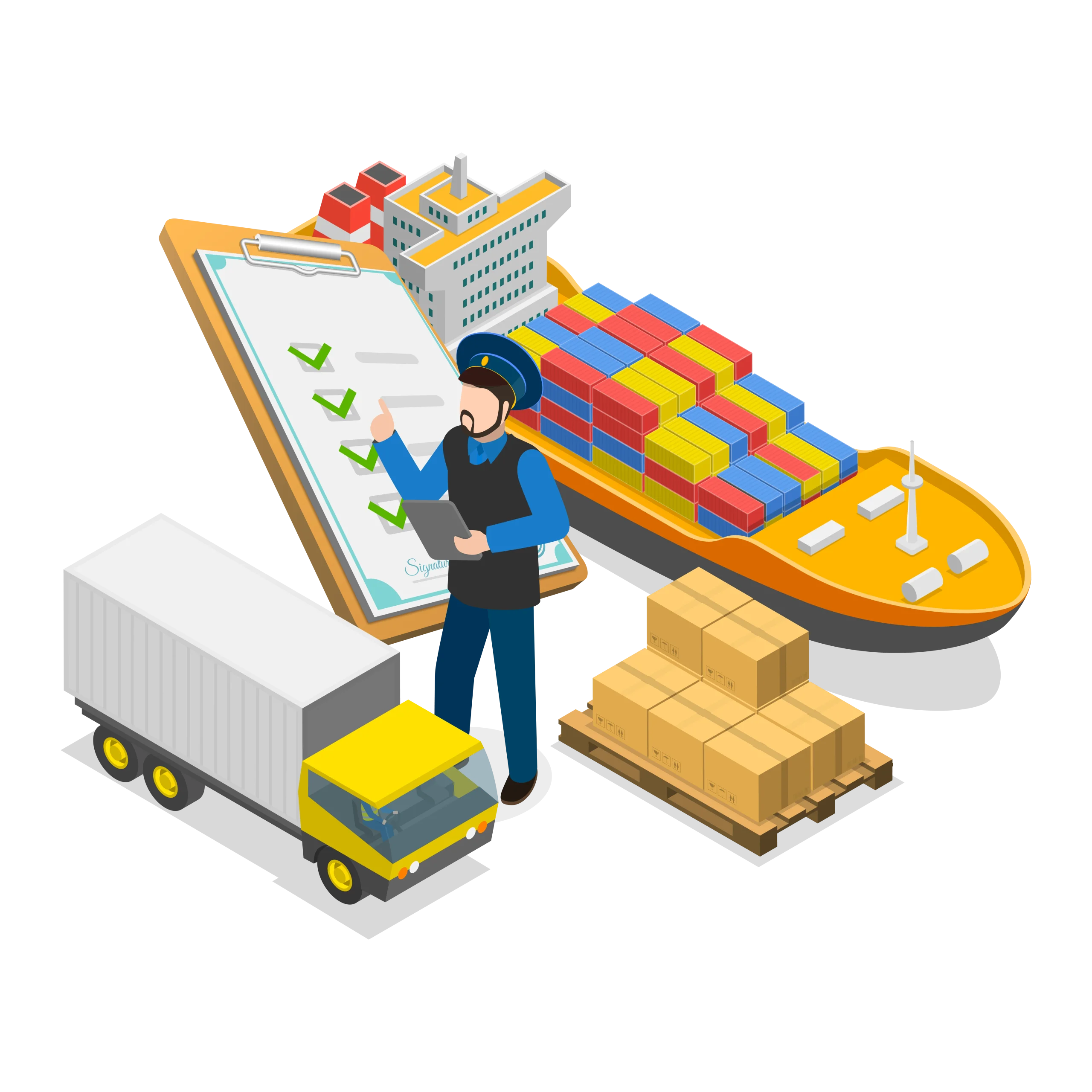 Custom brokerage banner