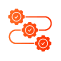 Gear flow icon