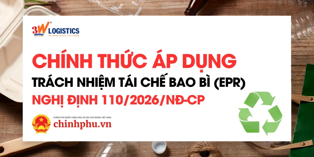 Nghị định 110/2026/NĐ-CP về EPR: Trách nhiệm tái chế