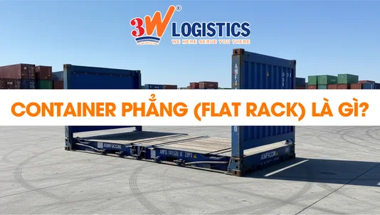 container phẳng (flat rack) là gì