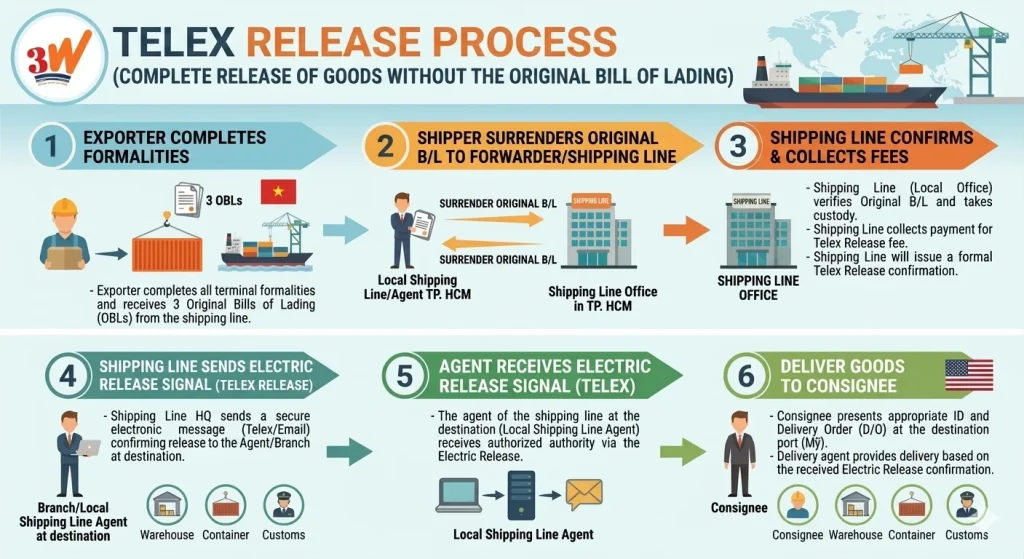 telex release
