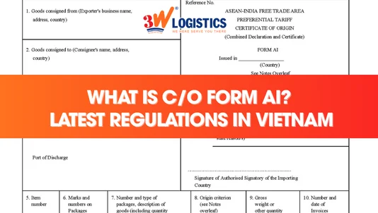 What Is C/O Form AI? Benefits for Exports to India