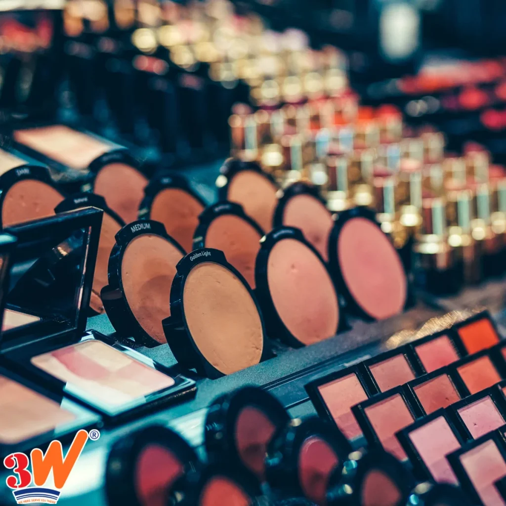 Cosmetics export process