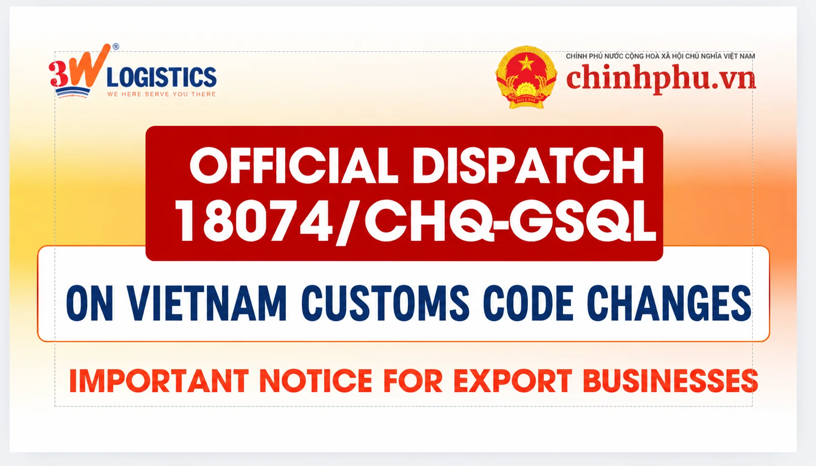 Vietnam Customs Code Changes in 2026