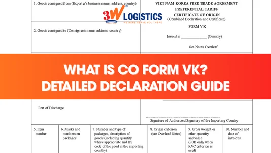 What is CO Form VK? Requirements, Process & Origin Rules