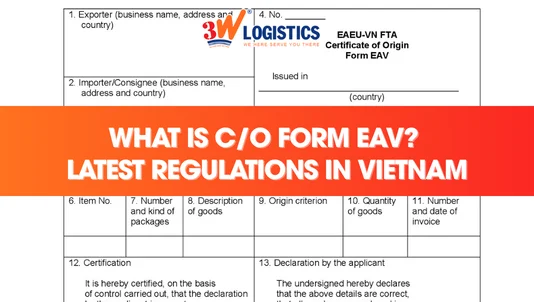 What is CO Form EAV: Procedures & Declaration Guide