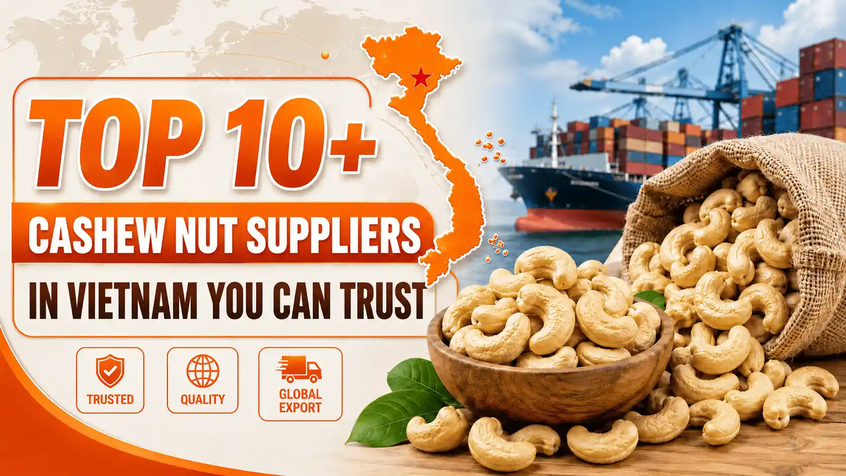 Cashew nut suppliers in Viet Nam