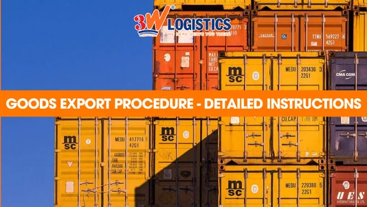 Goods export procedure