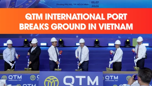 QTM INTERNATIONAL PORT BREAKS GROUND IN VIETNAM