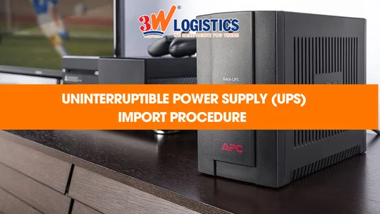 Uninterruptible Power Supply import procedure (ups)