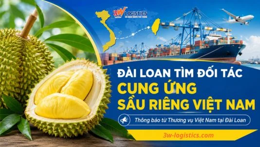 Đài Loan tìm đối tác cung ứng sầu riêng tươi tại Việt Nam