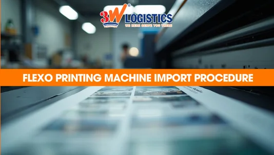 flexo printing machine import procedure
