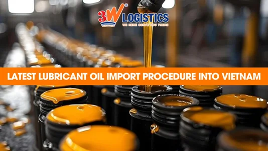 lubricant oil import procedure