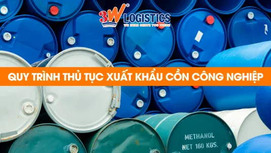 quy trình thủ tục xuất khẩu cồn