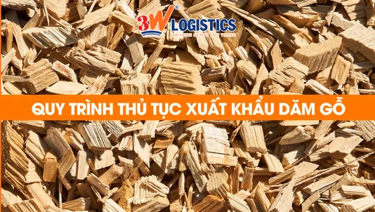 quy trình thủ tục xuất khẩu dăm gỗ