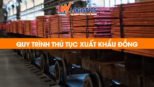 quy trình thủ tục xuất khẩu đồng