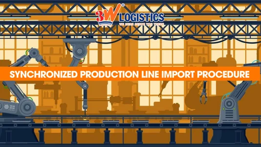 synchronized production line import procedure