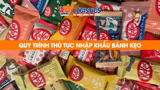 thủ tục nhập khẩu bánh kẹo