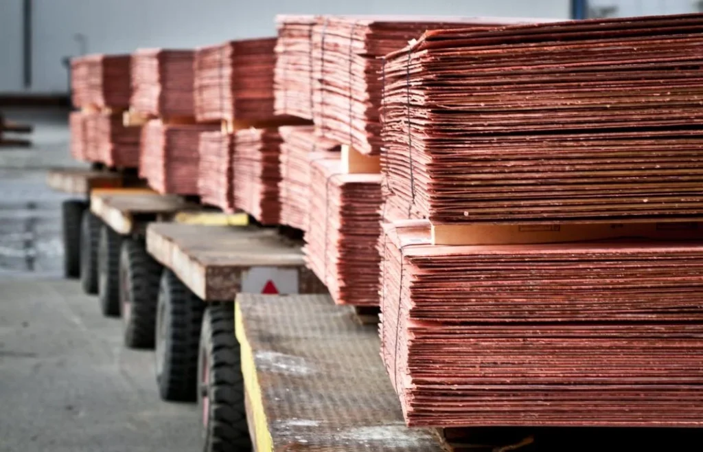 copper export procedure