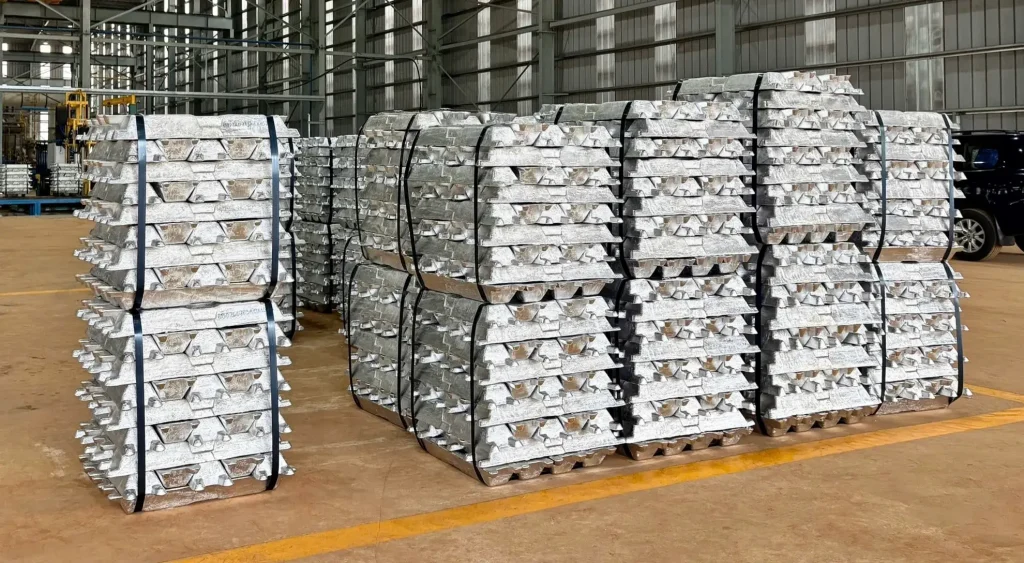 aluminum ingot export procedure