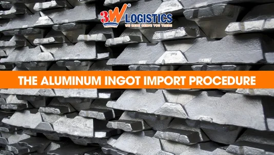 The aluminum ingot import procedure