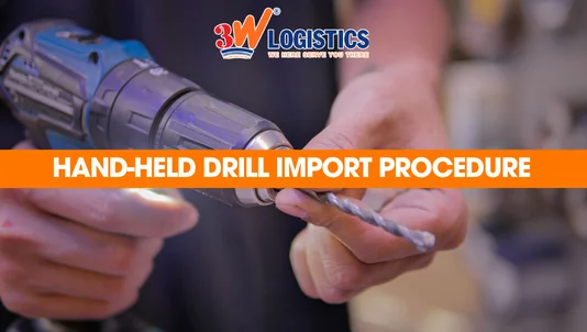 hand-held drill import procedure