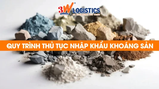 quy trình thủ tục nhập khẩu khoáng sản