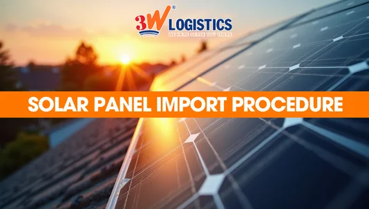 solar panel import procedure