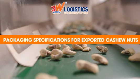 Packaging specifications for exported cashew nuts