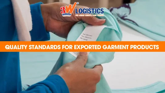Quality standards for exported garment products