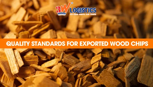 Quality standards for exported wood chips