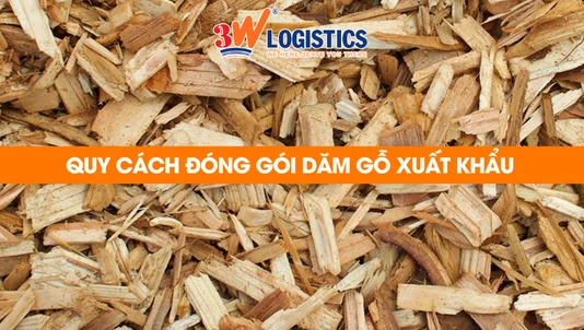 quy cách đóng gói dăm gỗ xuất khẩu