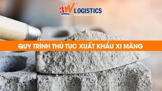 quy trình thủ tục xuất khẩu xi măng