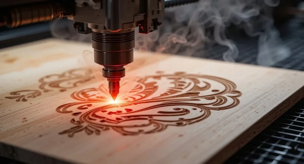 laser engraving machine import procedure
