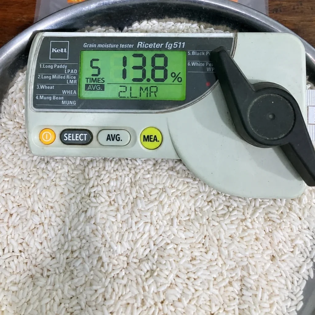 rice export quality standards