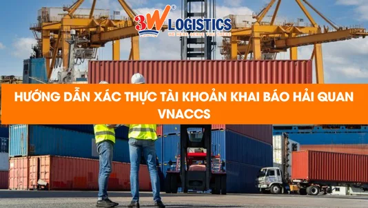 xác thực tài khoản khai báo hải quan VNACCS