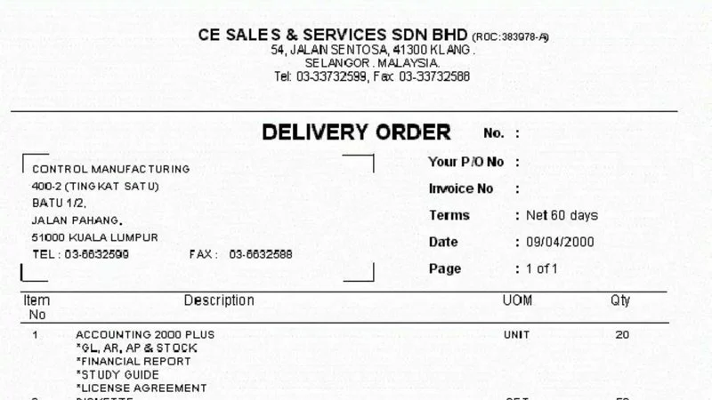 What is a Delivery Order (D/O) in import export