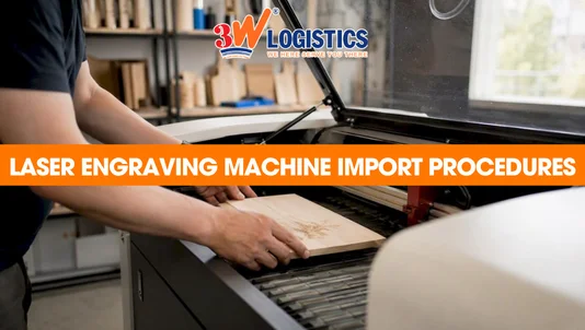 Laser engraving machine import procedures