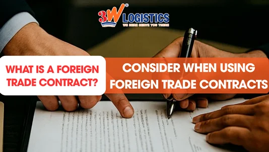 What is a foreign trade contract