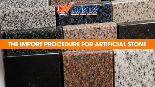 import procedure for artificial stone
