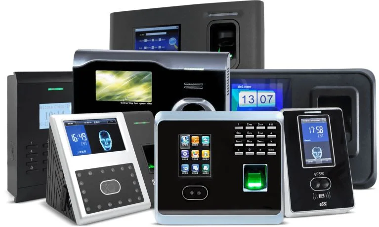 time attendance machine import procedure